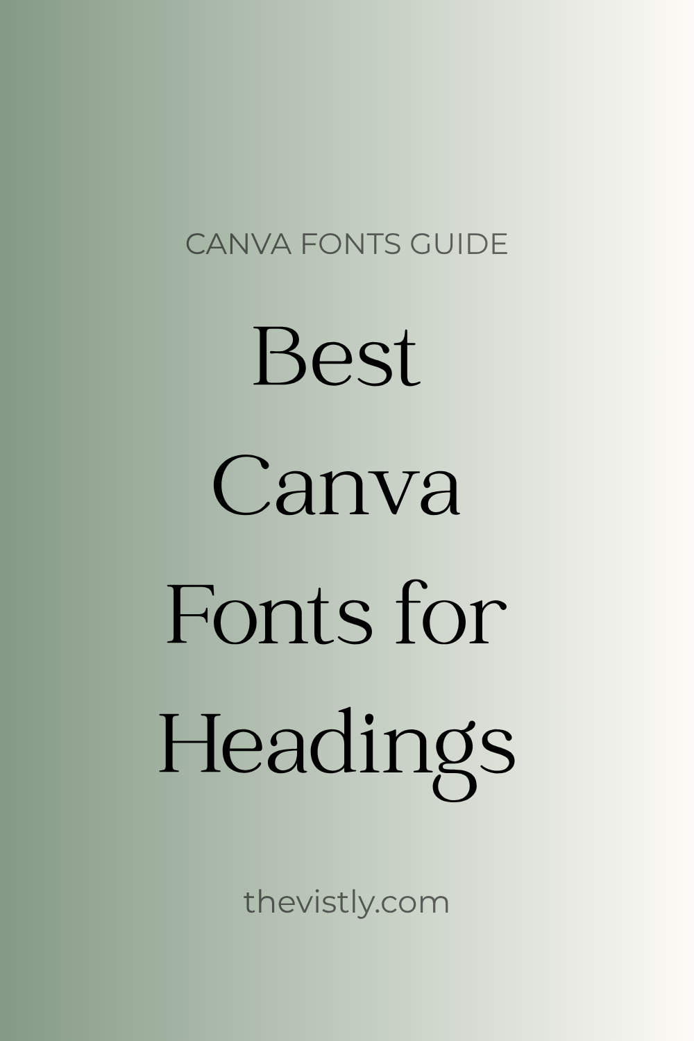 best canva fonts for headings