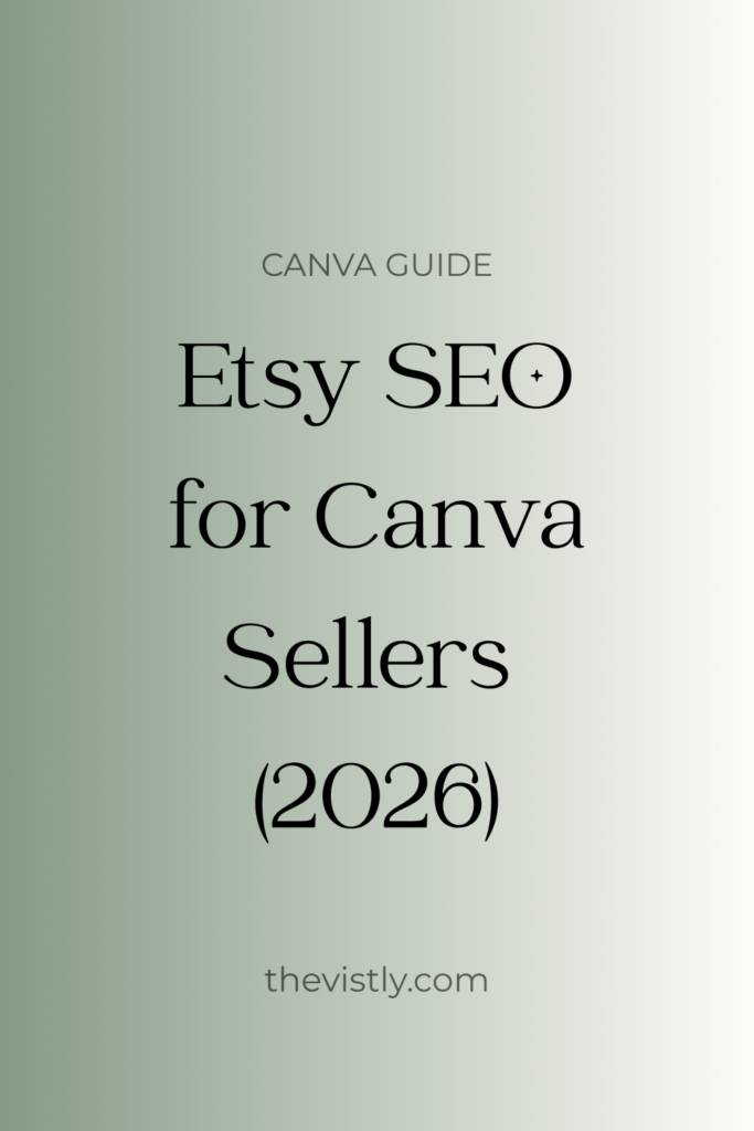 etsy seo for canva sellers