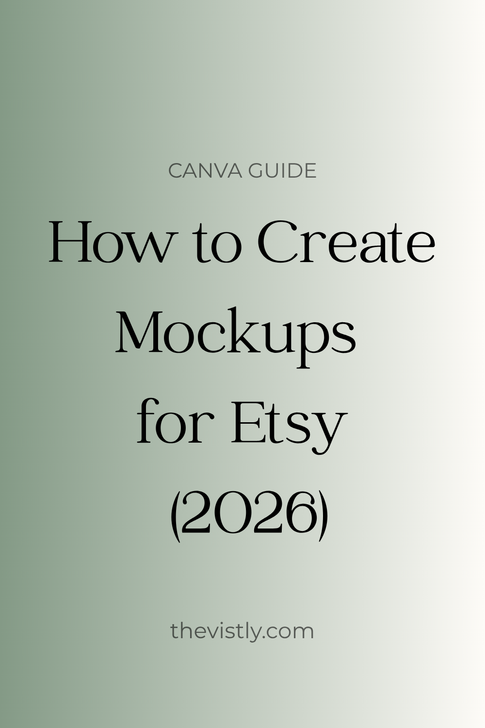 how to create mockup for etsy