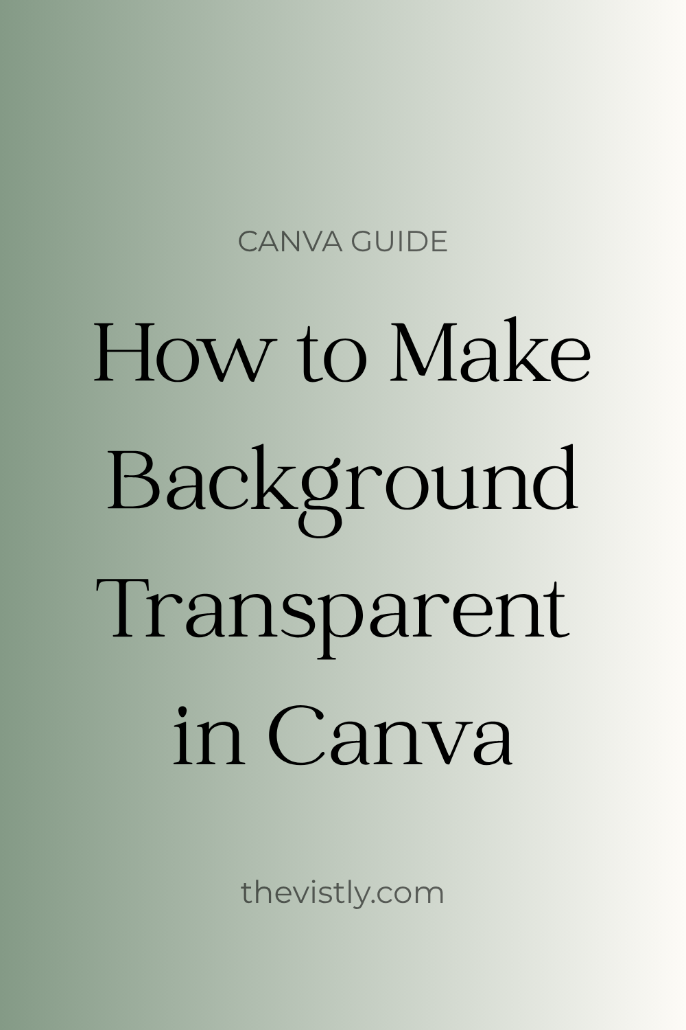 how to make background transparent in canva