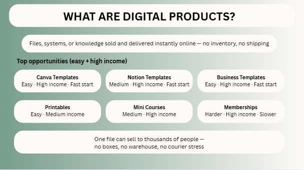 What Are Digital Products?