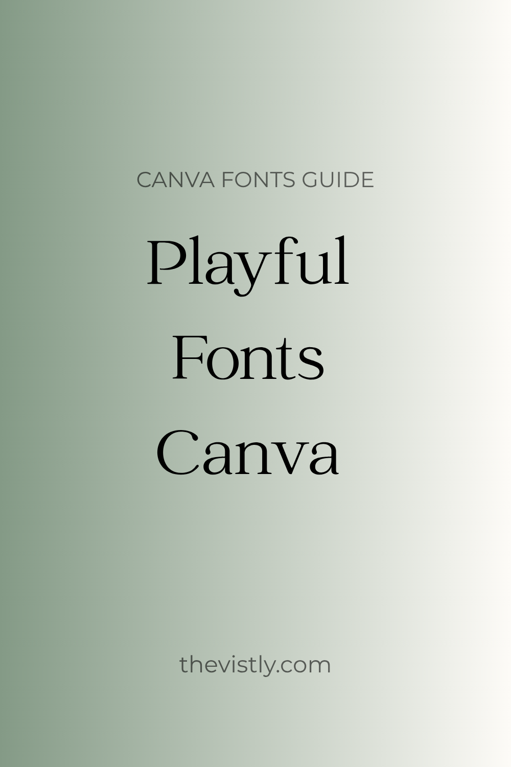 playful fonts canva