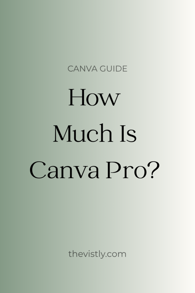 how much is canva pro