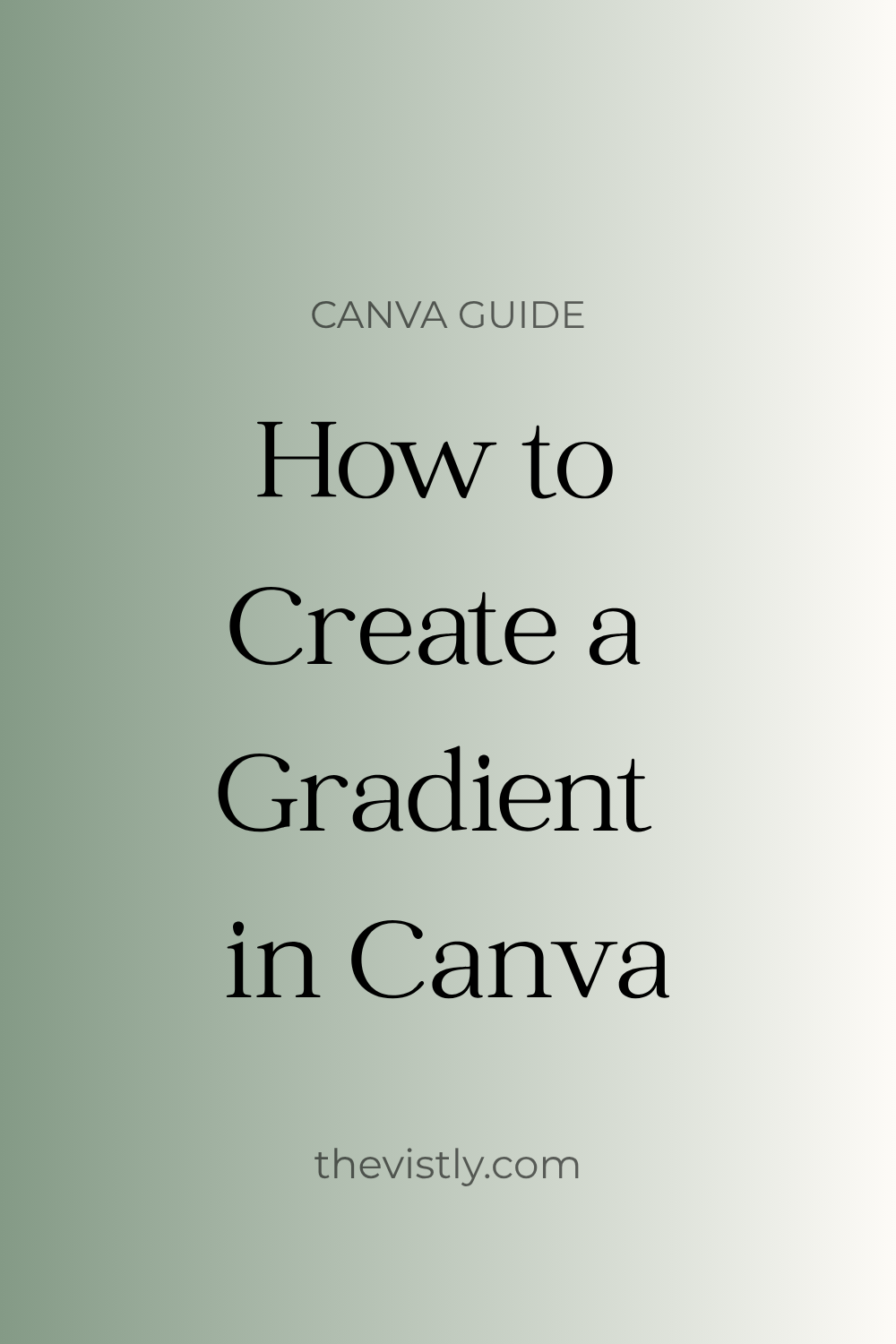 how to create a gradient in canva